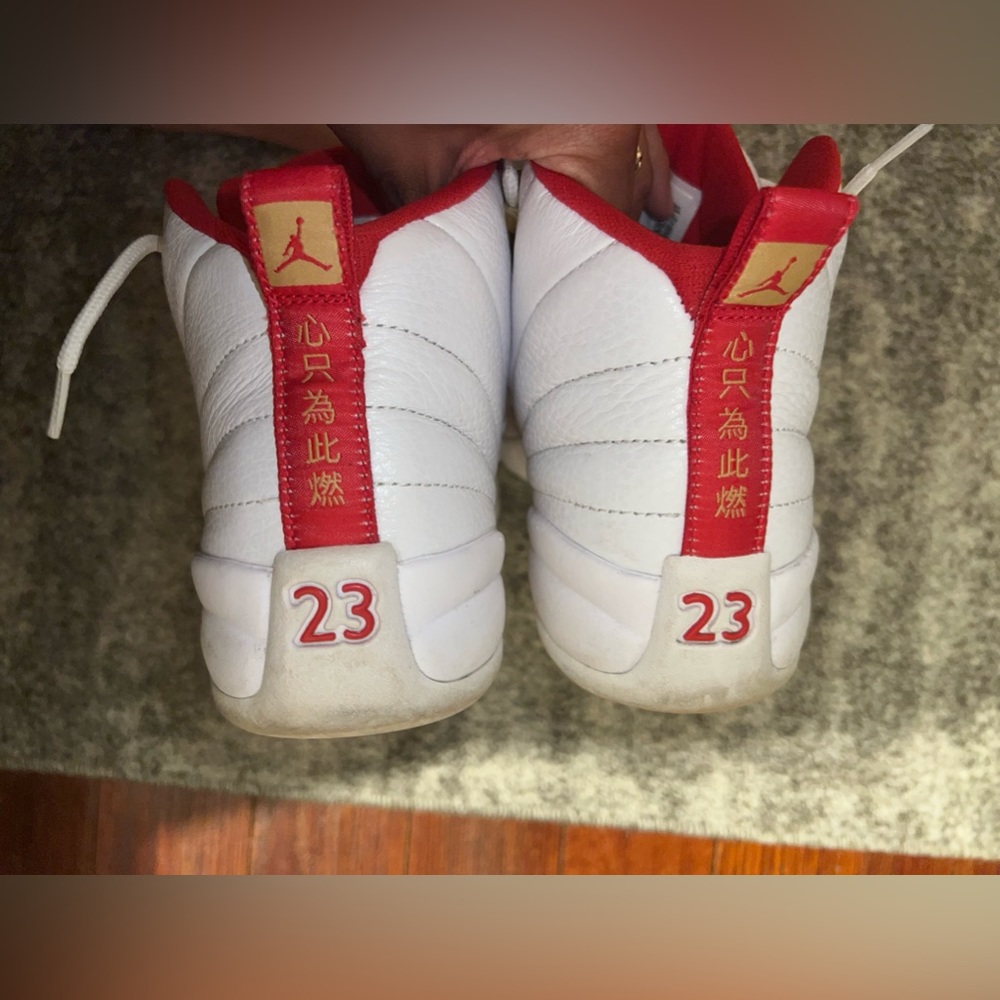 Air Jordan 12 Fiba Sneakers Size 6 Men - Picture 6 of 6
